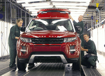 Condair evaporative humidification at Jaguar Land Rover