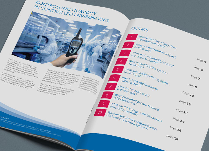Easy-to-follow Q&A format cleanroom humidity guide