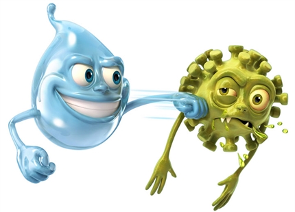 Humidity fights flu