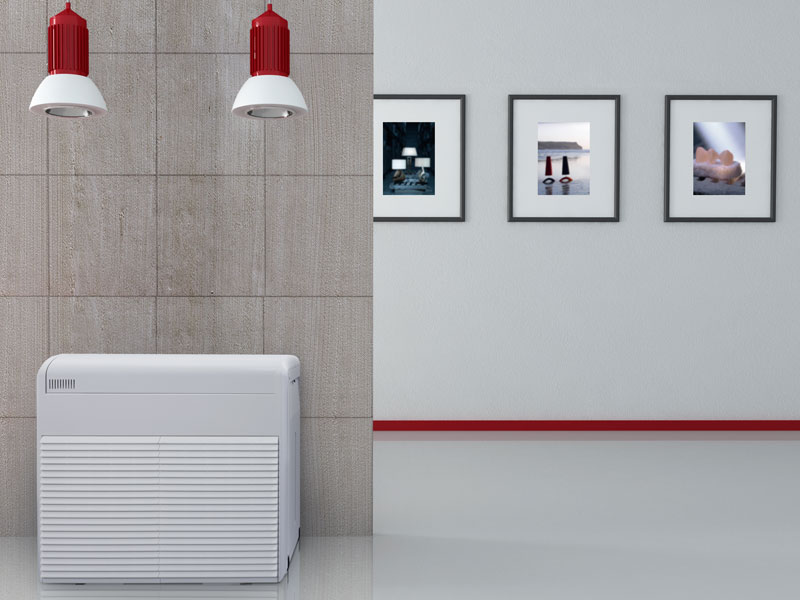 Mobile humidifier for museums Mobile humidifier for museums