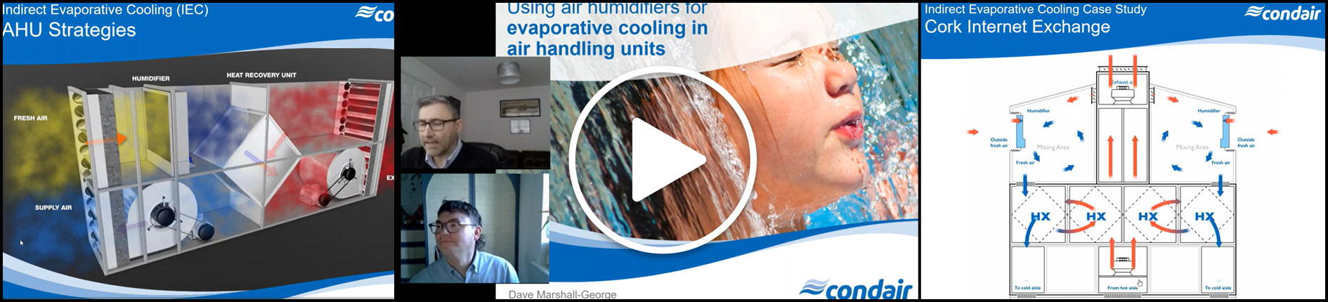 Webinar: Using humidifiers for evaporative cooling in AHU