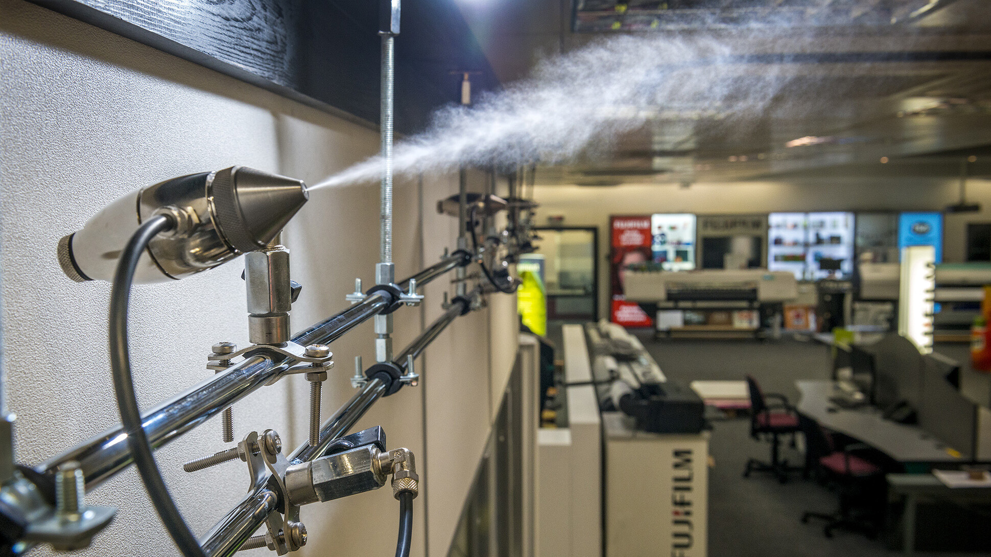 Humidification for industry and commerce