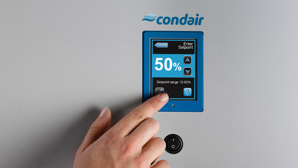 Image Condair EL Electrode Steam Humidifier touch controller