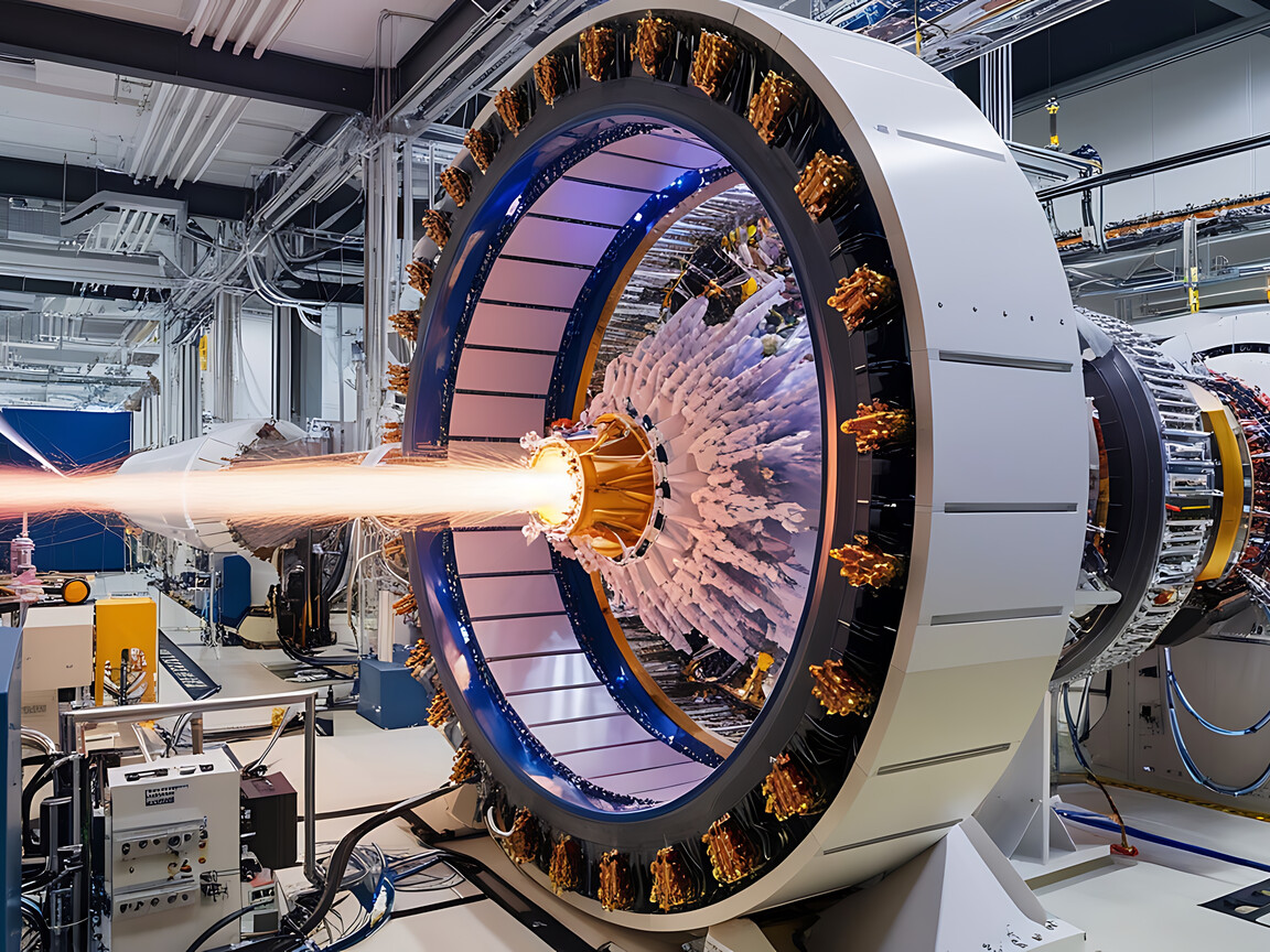 Cern Nuclear Research in Meyrin (Geneva), Switzerland